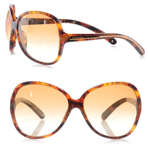 vintage prada tortoise shell rx glasses with silver filigree|prada symbole sunglasses tortoise.